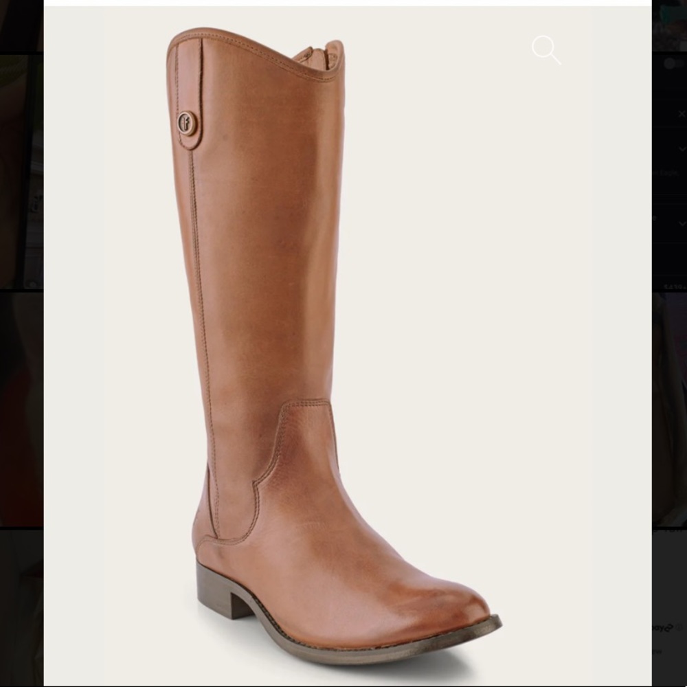 COPY - NWT Melissa Medallion Frye Boots (inside zipper)
